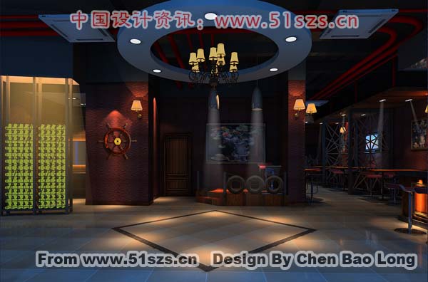 夜色酒吧、音乐吧大厅效果图